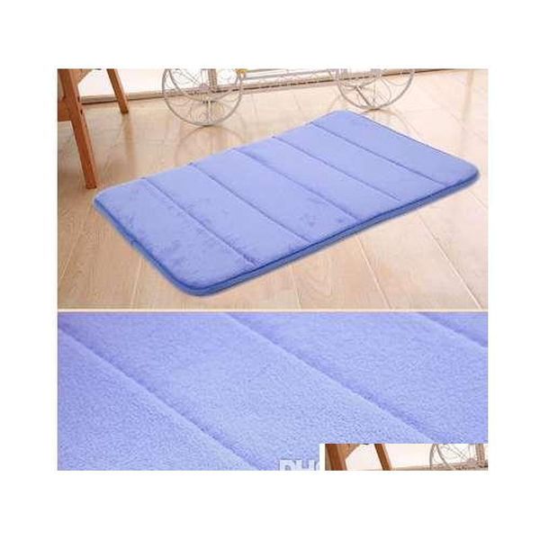 

bath mat memory foam non-slip bedroom living room slip-re qylskz bdetoys