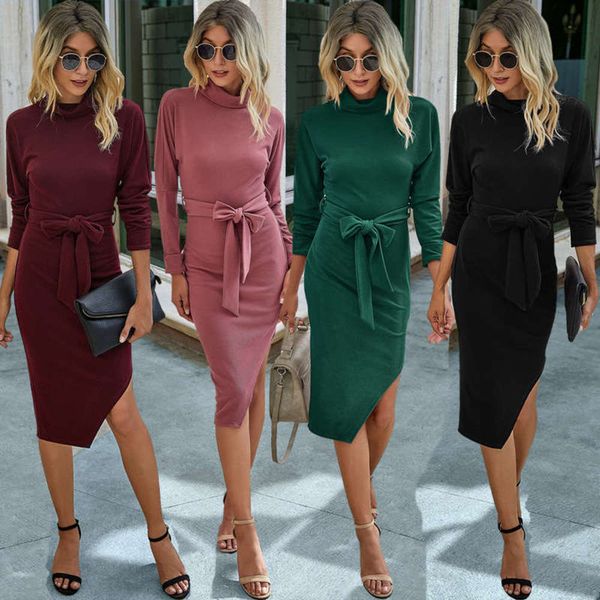 

lace autumn / winter 2020 irregular up slim women's dress lq203s1043, Black;gray