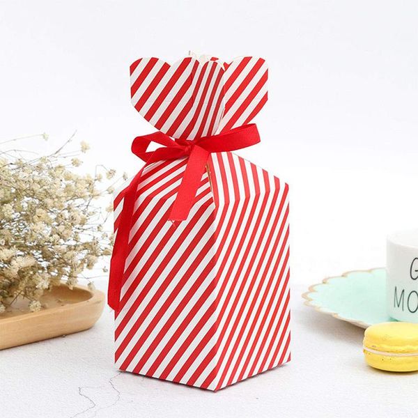 

gift wrap 50pcs candy box for favor christmas with 50 ribbon giftbox party paper packaging festival wedding gifts