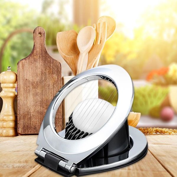 

practical boiled egg cutter two modes household fruit meat stainless steel slicer cheese egg-cutting devices kitche bbylpc