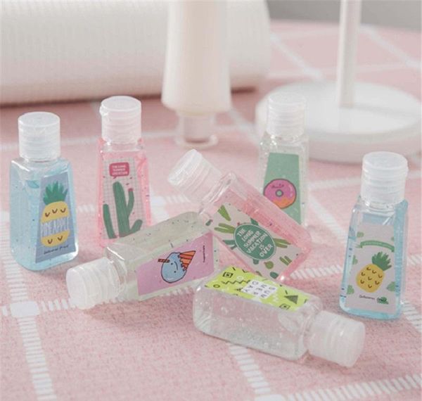 

30ml empty hand sanitizer pet plastic bottle with cap trapezoid shape bottle for makeup remover dis jlldjf mx_home