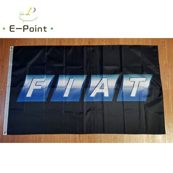 Italia FIAT Car Flag 3 * 5ft (90cm * 150cm) Bandiere in poliestere Banner decorazione volante casa giardino flagg Regali festivi