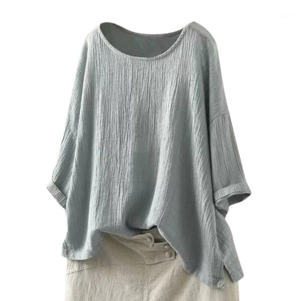 

womens casual loose solid shirt autumn bat sleeve blouse ladies leisure plus size work blouse blusas mujer de moda 20191, White