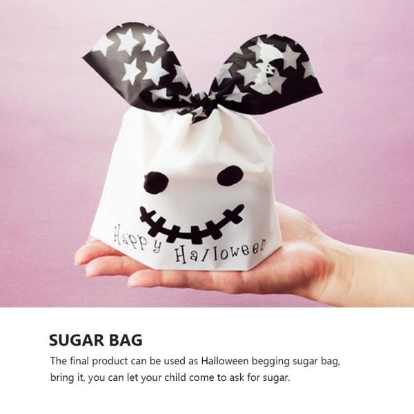 

50pcs halloween candy bag creative durable halloween exquisite candy handbag for children adorable candy pouch wmtlfc xhhair