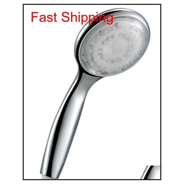 

7 colors colorful matic jump changing water flow shower head bath faucet led handle water qylitj bdesports