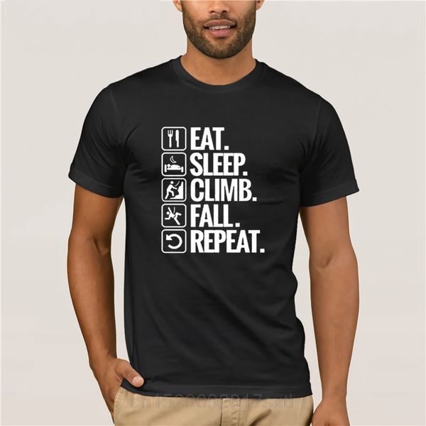 

sports man's t shirt weelsgao summer eat sleep climb print funny climber tee white short sleeve t shirt sport hooded sweatshirt hoodie