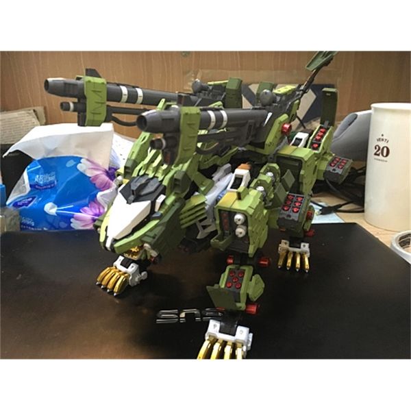 

2019 new building kits bt 1/72 zoids liger zero panzer gundam assembled model anime action figure with original box
