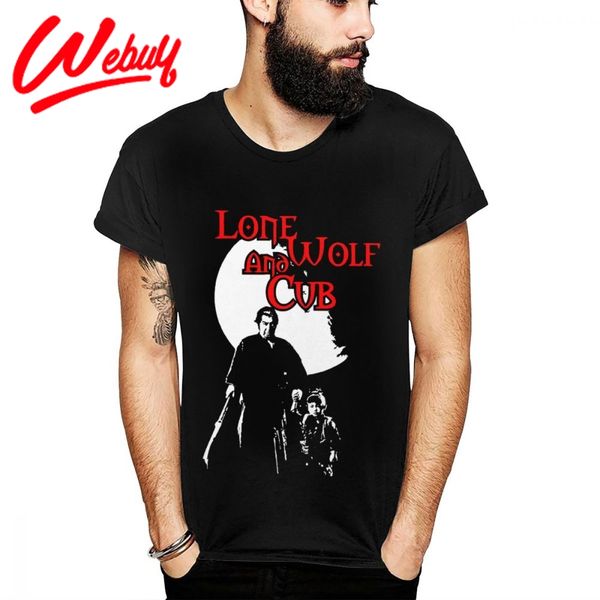 

retro japanese samurai movie lone wolf and cub t shirt summer soft slim tee shirt sport hooded sweatshirt hoodie