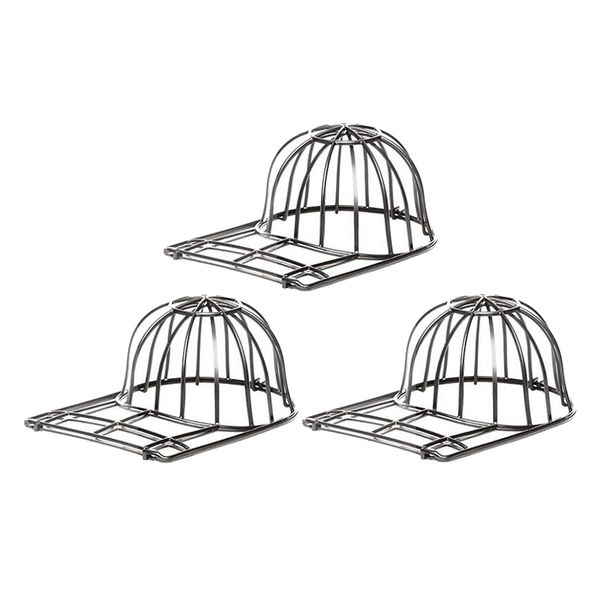 

3x cap стиральная машина бейсбол спорт hat очиститель для очистки hat стойку cage black