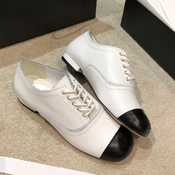 

new paris brand c socialite lichee leather shoe women retro lace up students shoe mary janes shoes vintage casual luxurys designers shoes, Black