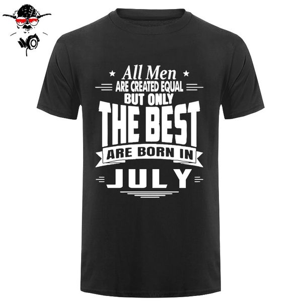 

men o neck short sleeve all are created equal but only the are born in july boyfriend sport hooded sweatshirt hoodie men t shirt