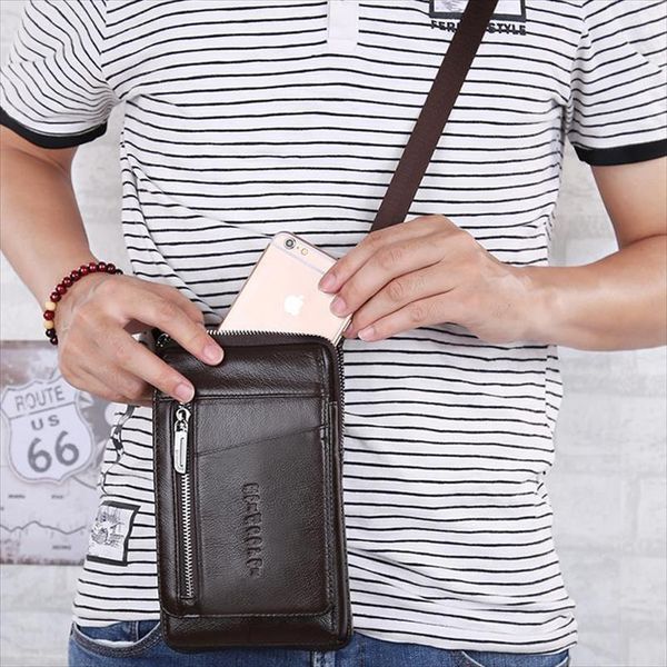

натуральная кожа талии пояса мешки мужчины маленький fanny pack plot phent coolet bag travel pheck beargenger сумки для мужчин