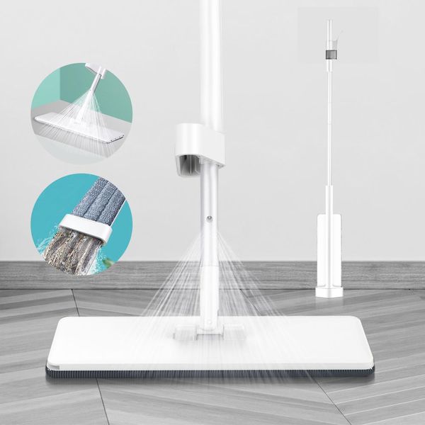 

hands free spray mop микрофибры для чистки полов с refillable моющихся колодками плоского mop для дома кухня лиственного ламинат швабры kit