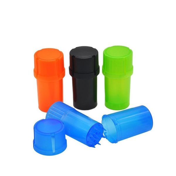 

wholesale medical grade plastic hand tobacco grinder 40mm 3 layer plastic tobacco grinders crusher herb grinde jlluai network2010