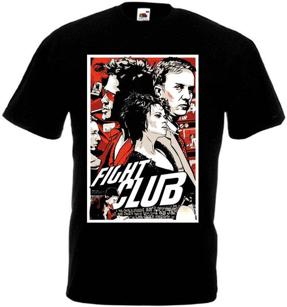 

fight club v8 t shirt black movie poster all sizes s-3xl summer short sleeves new fashion t-shirt sport hooded sweatshirt hoodie