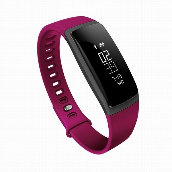 

fitness tracker satch wristband ip67 heartrate bracelet for woman&man oled smart band with ce rohs fcc
