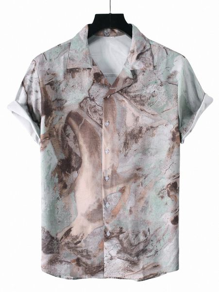 

men tie dye button through shirt v6jq#, White;black
