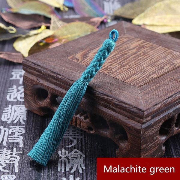 

5pcs mini hemp flower tassel jewelry curtain garments decorative accessories diy key cell phone bag fringe trim tassels pendant h sqctwp