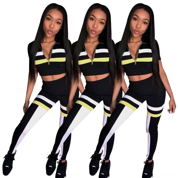 

ukhx onesies designer pajama women v-neck playsuit workout button skinny print jumpsuits nightwear short onesies rompers, Black;white
