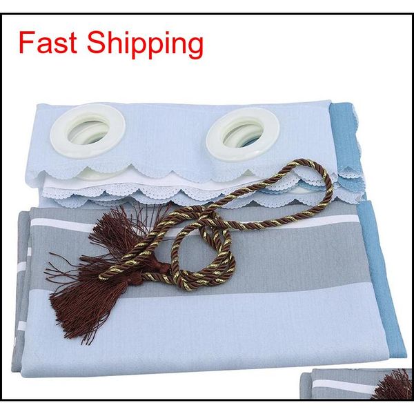 

nordic style blackout household door curtain landscape blue curtain partition home bed jllqws eatout