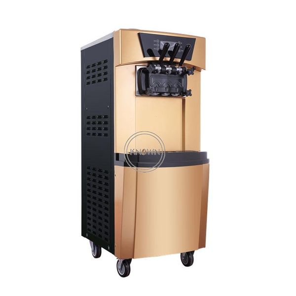 

3 flavors taylor soft serve yogurt ice cream making machine with 6l*2 mix hopper