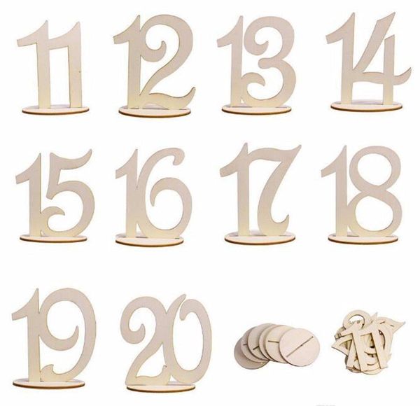 

wooden table number 1-20 wood wedding table numbers with holder base for wedding party home decoration vintage birthd wmtguu bdedome
