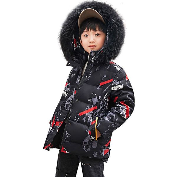 

latest boys camo jacket kids down outfit