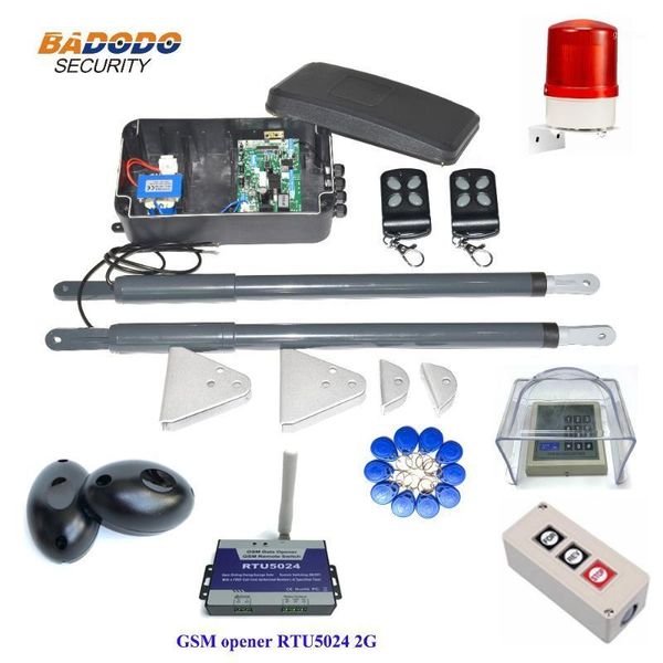 

fingerprint access control ac110v/220v 200kgs x 2 automatic swing gate opener operator driver door motor electric linear actuator motor1