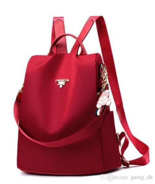 

shoulder and shoulder double fashionable theft actress dual-purpose proof waterproof single bag oxford inclined bag cdcok