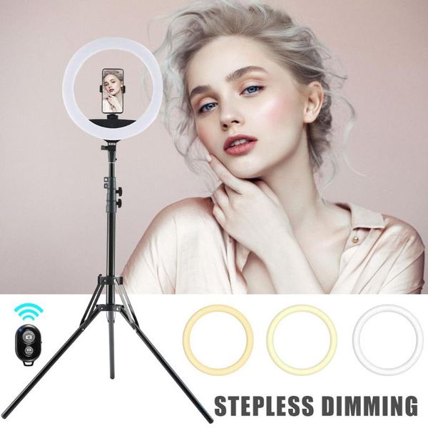 

18 inch ring light led ringlight with phone stand adjustable tripod for makeup youtube live video 428#2