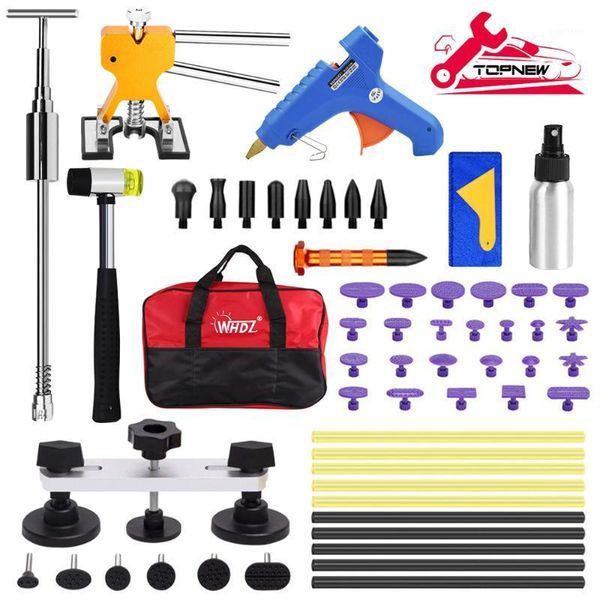 

furuixdent repair tool - dent repair puller kit with slide hammer t-bar tool dent removal for car auto body hail damage1