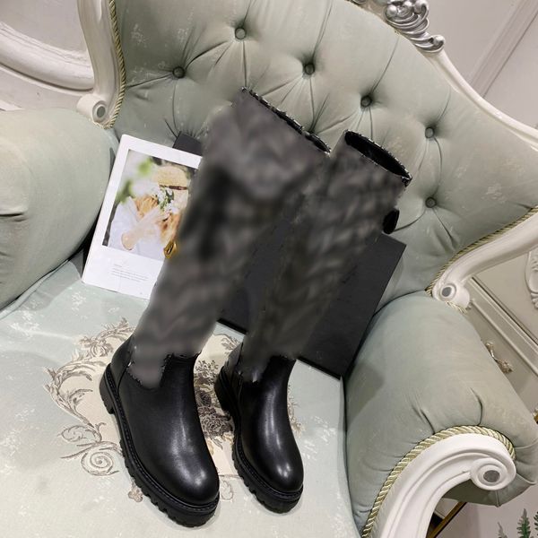 

women martin platform boots black shoes thigh-high boots fashion knight sock boots winter boot with letter knee high boot