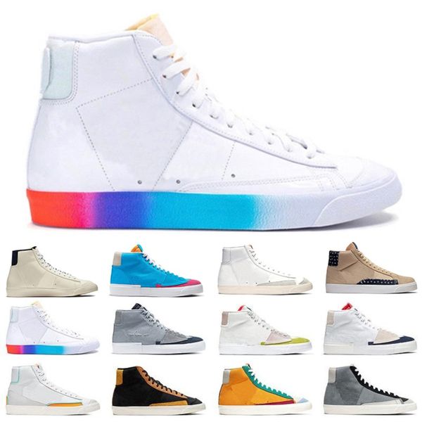 

have a good game fashion cool hack pack blazer mid 77 men women running shoes kumquat dorothy gaters mens trainer sports sneakers, White;red