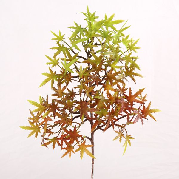 

lifelike flowers maple leaves home decor spray color series bonsai flower sell well with red autumn reds color 4 2wx j1