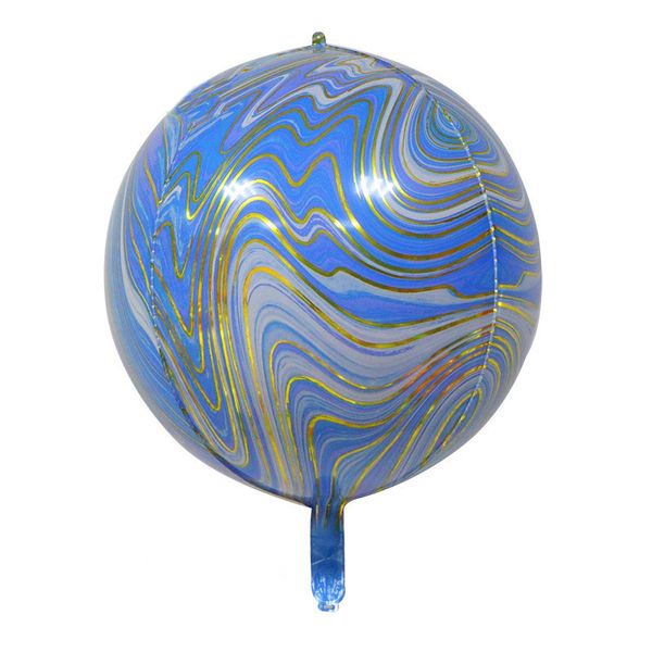 

22inch marble agate balloon aluminum foil balloon rainbow tie dye wedding baby shower birthday party easter balloons 176 n2
