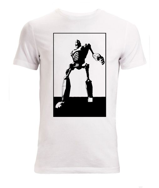 

new summer fashion iron giant movie cartoon artwork men's woman's available white sport hooded sweatshirt hoodie men t shirt