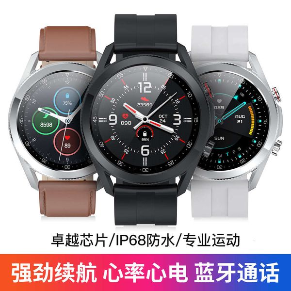 

l19 smart watch heart rate prsure blood oxygen ecg call bluetooth music ip68 waterproof