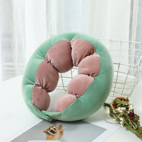 

memory foam u-shape pea pillow travel outdoor portable pillows neck rest support for home sleep officework lumbar pillow cushion1