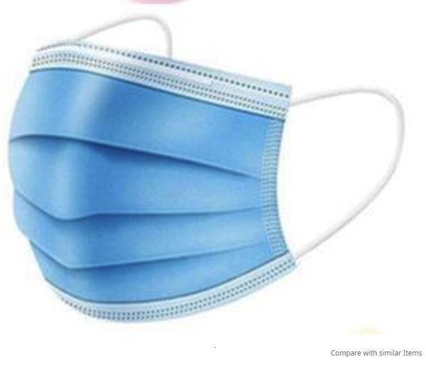 

black 8 colors pink disposable face white masks with elastic ear loop 3-layer masks with earloops for salon home use comfortable masks