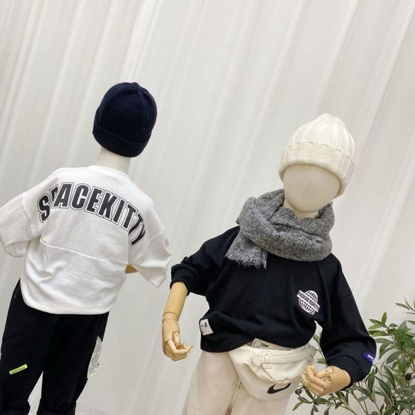 

children's autumn 2020 new sweater for men and women, Black