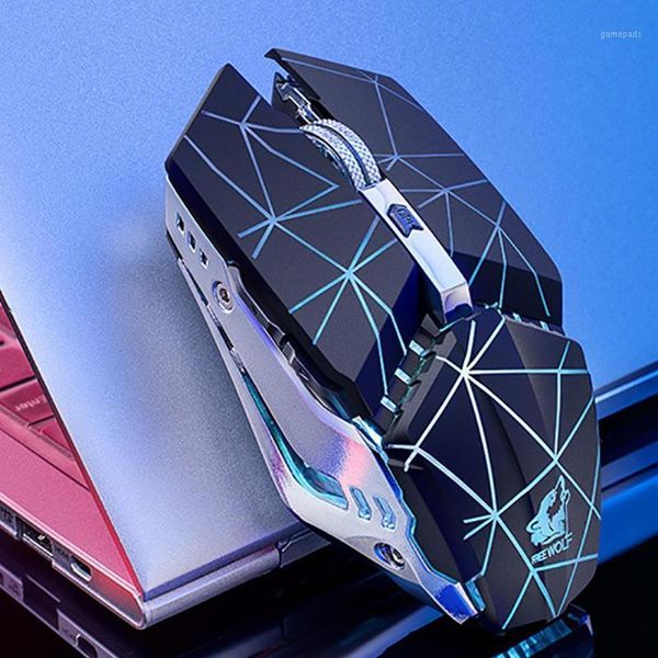 

mice wireless mouse wolf x11 ergonomic 2.4g 2400dpi optical for lapcomputer 20211