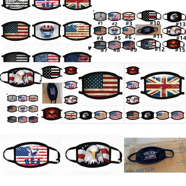 

usa trump print america luxury flag eagle masks washable cotton face mask breathable summer wom bekdbekd ugwy