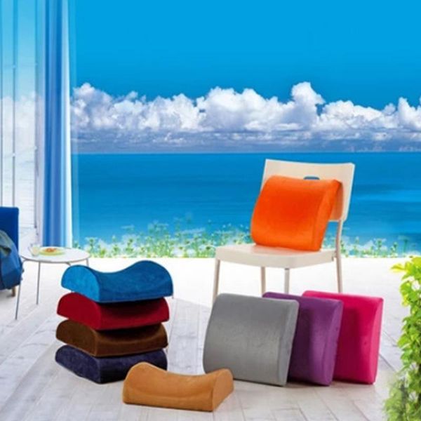 

высокоустойчивость пена памяти подушка новейшая поясничная задняя поддержка вспомогательная подушка для рельефной подушки для офиса для офис