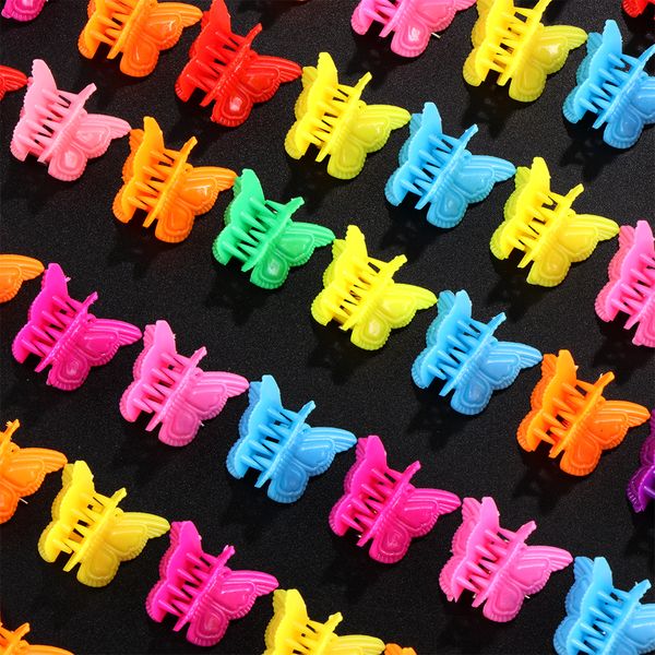 

wholesale mini butterfly barrettes mixed color hairpinhair accessories for women girls baby universal