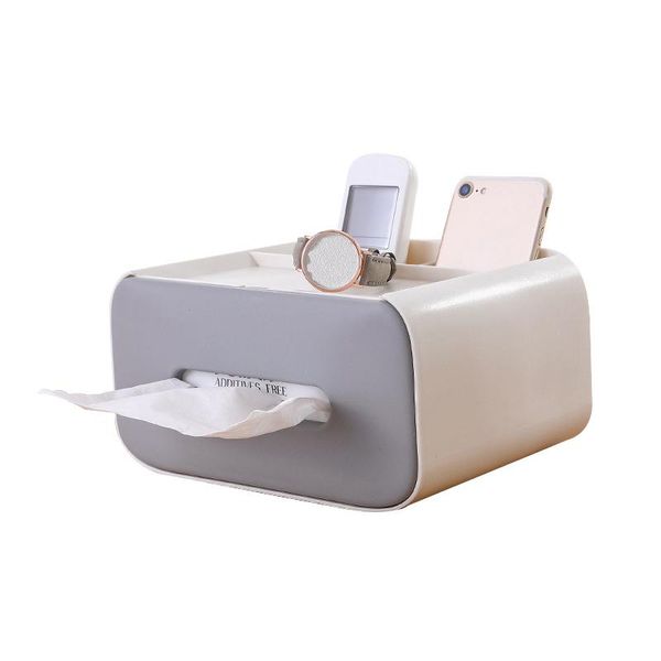 

temporary storage box facial mask box multifunctional deskdrawer tissue storage dustproof cosmetic