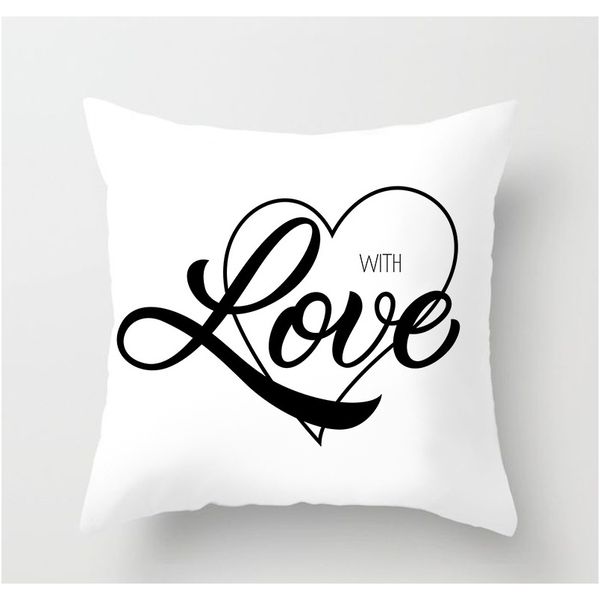 

письмо шаблон наволочки подушки подушки подушки для подушки дома ретро подушка подушка черная белая буква наволочка буква шаблон f bbylrk