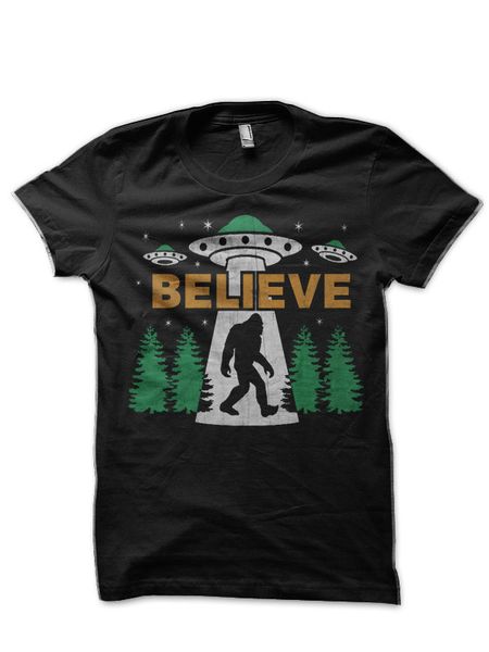 

bigfoot alien ufo funny t shirt sport hooded sweatshirt hoodie