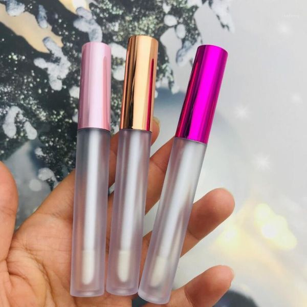 

10/50/100pc 2.5ml empty lip gloss tube containers frosted lipgloss tube eyeliner eyelash mini lip glaze cosmetic packing1