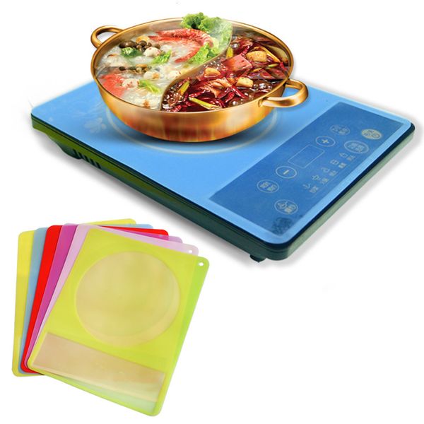 

translucent food mat silicone induction cooker protection waterproof comfortable, clean and sanitary