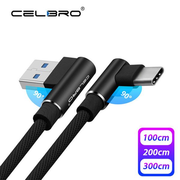

угловая usb type c зарядное устройство быстрой зарядки 90 градусов тип-c кабель для lg v40 v35 v30 thinq q7 g7 g6 g5 1/2/3 meter